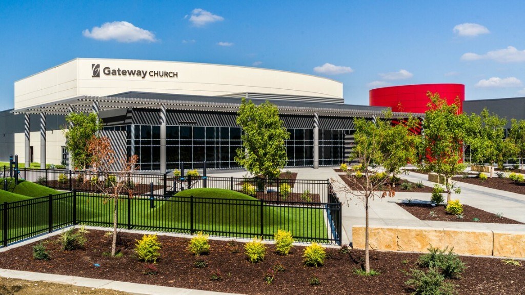 Gateway Church Frisco campus, the Homecoming shuttle pickup location