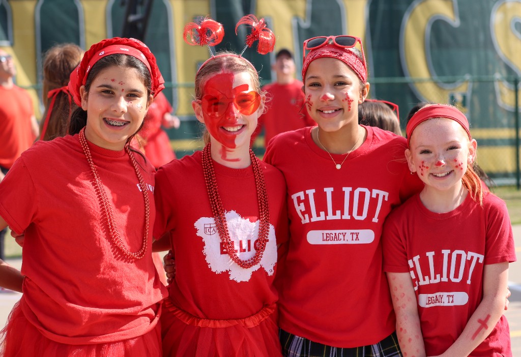 Jim Elliot House students at LCA House Olympics