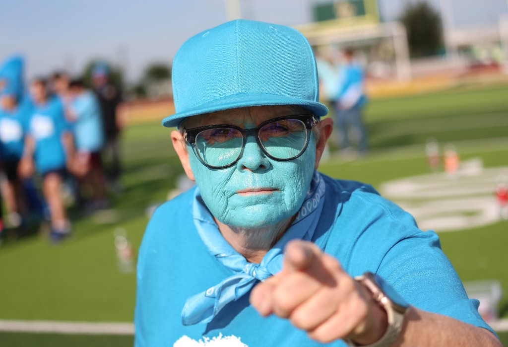 Students cheering during House Olympics at Legacy Christian Academy