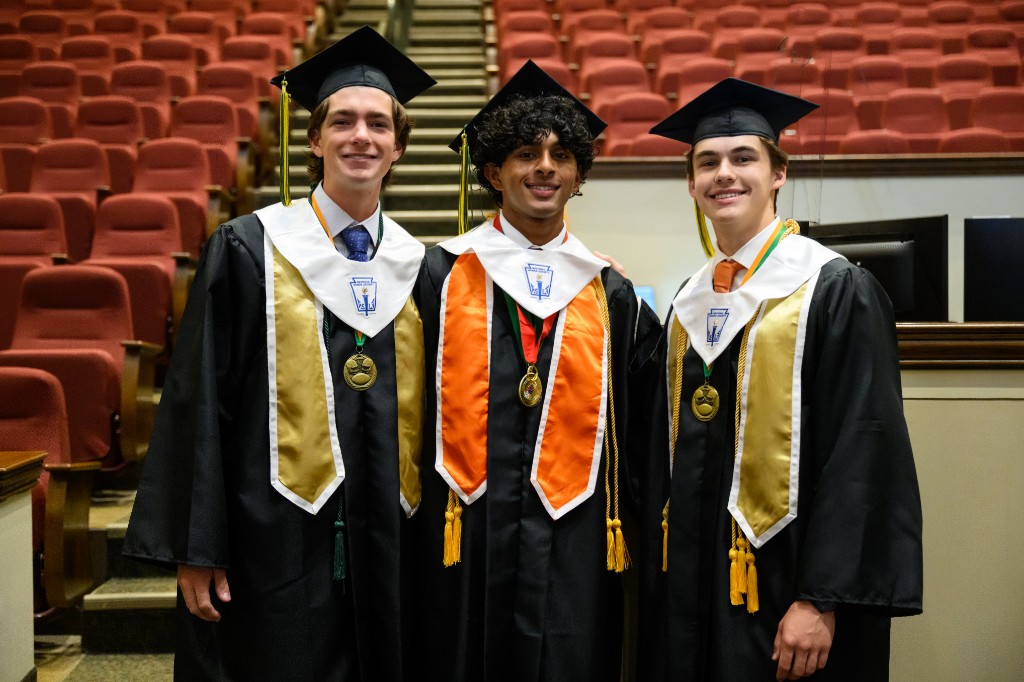 Legacy Christian Academy graduates celebrating